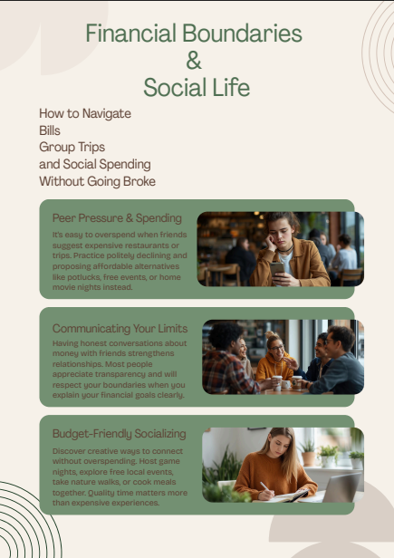Financial Boundaries & Social Life